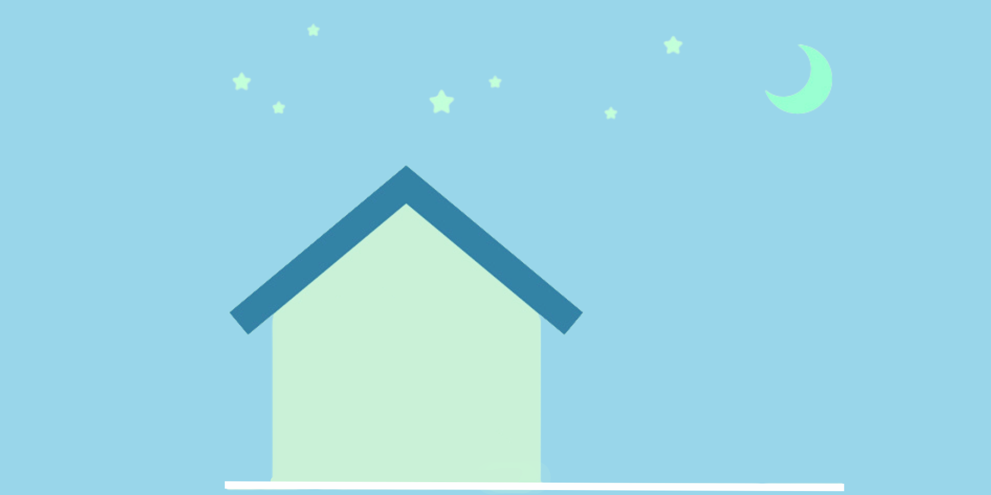 afbeelding van een huis tijdens de nacht afbeelding van een huis tijdens de nacht